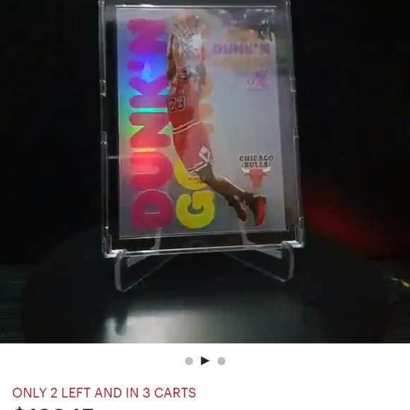 Michael Jordan Custom Dunk'n Go Nuts Card!! - Picture 5 of 5
